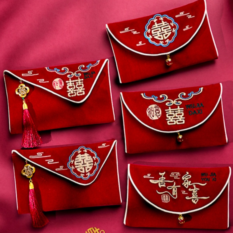 Wedding Envelopes - 1 unidad de sobre rojo para