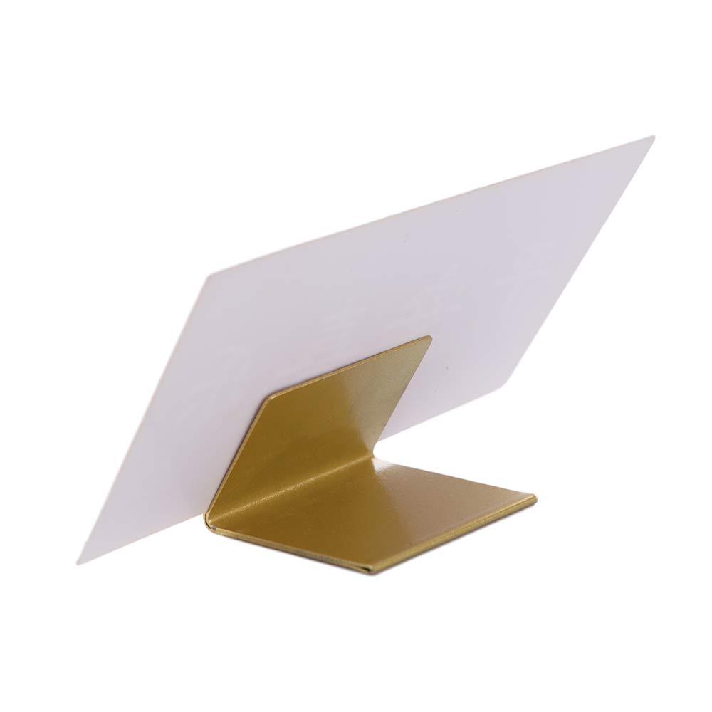 Soportes para Números de Mesa, - Table Number Gold reseña y precio