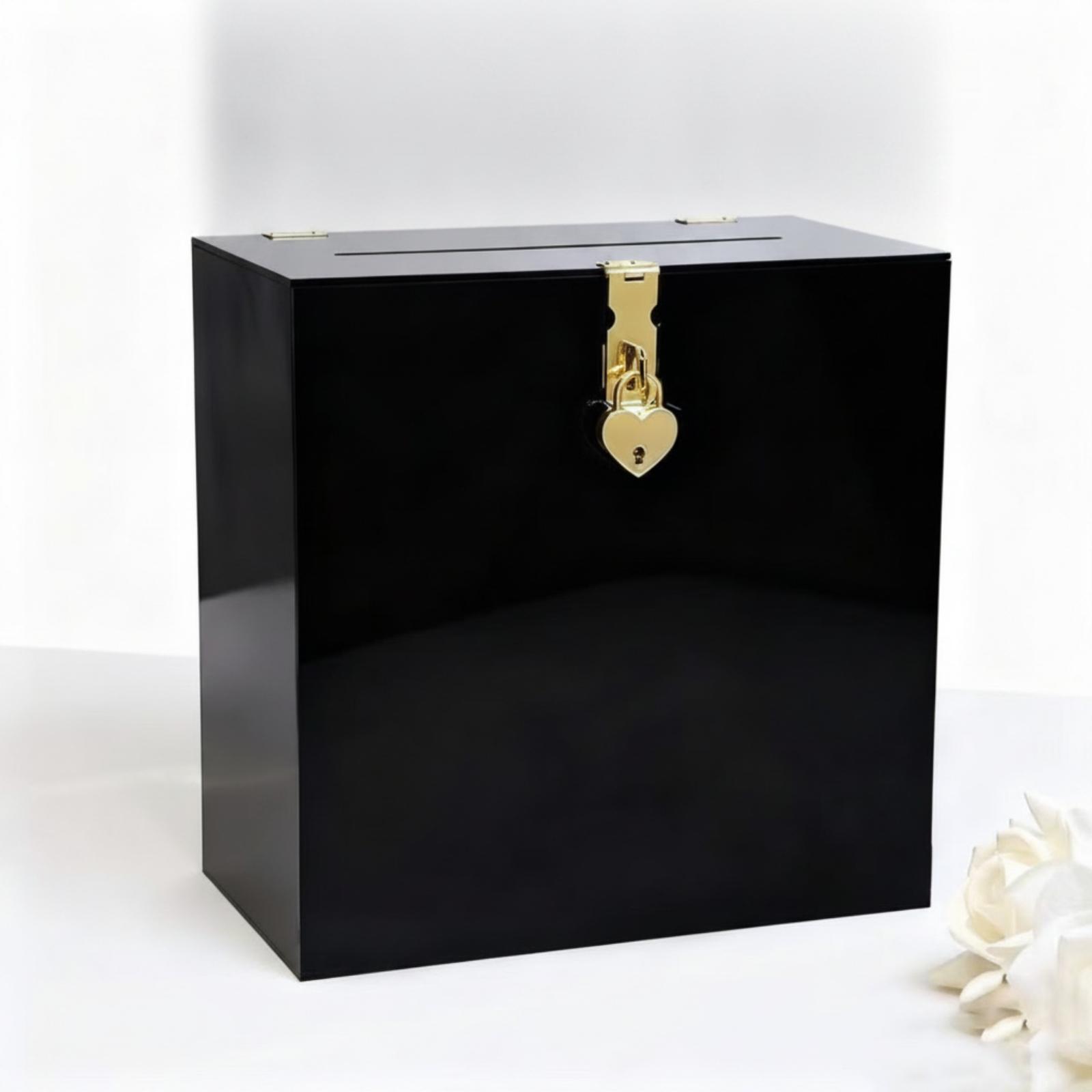 Caja de Acrílico Transparente  - Wedding Card Box reseña y precio