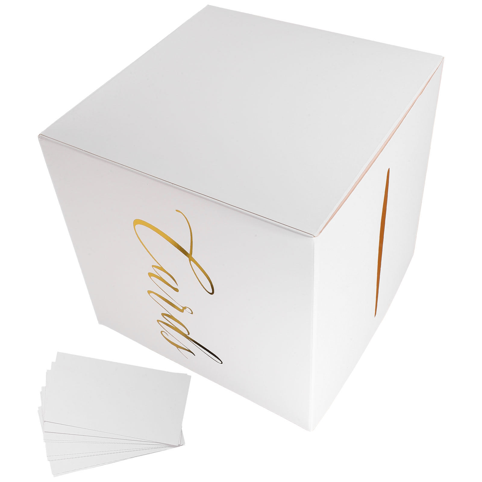 1 juego de cajas para tarjetas - Wedding Card Box reseña y precio