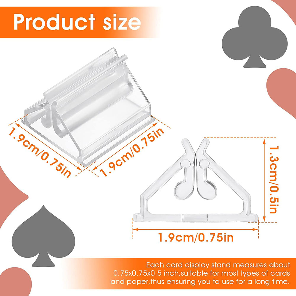 Mini soportes transparentes pa - Table Number Gold reseña y precio