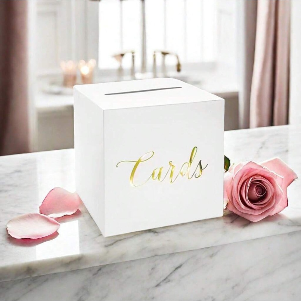 Caja de Regalo Creativa Blanca - Wedding Card Box reseña y precio