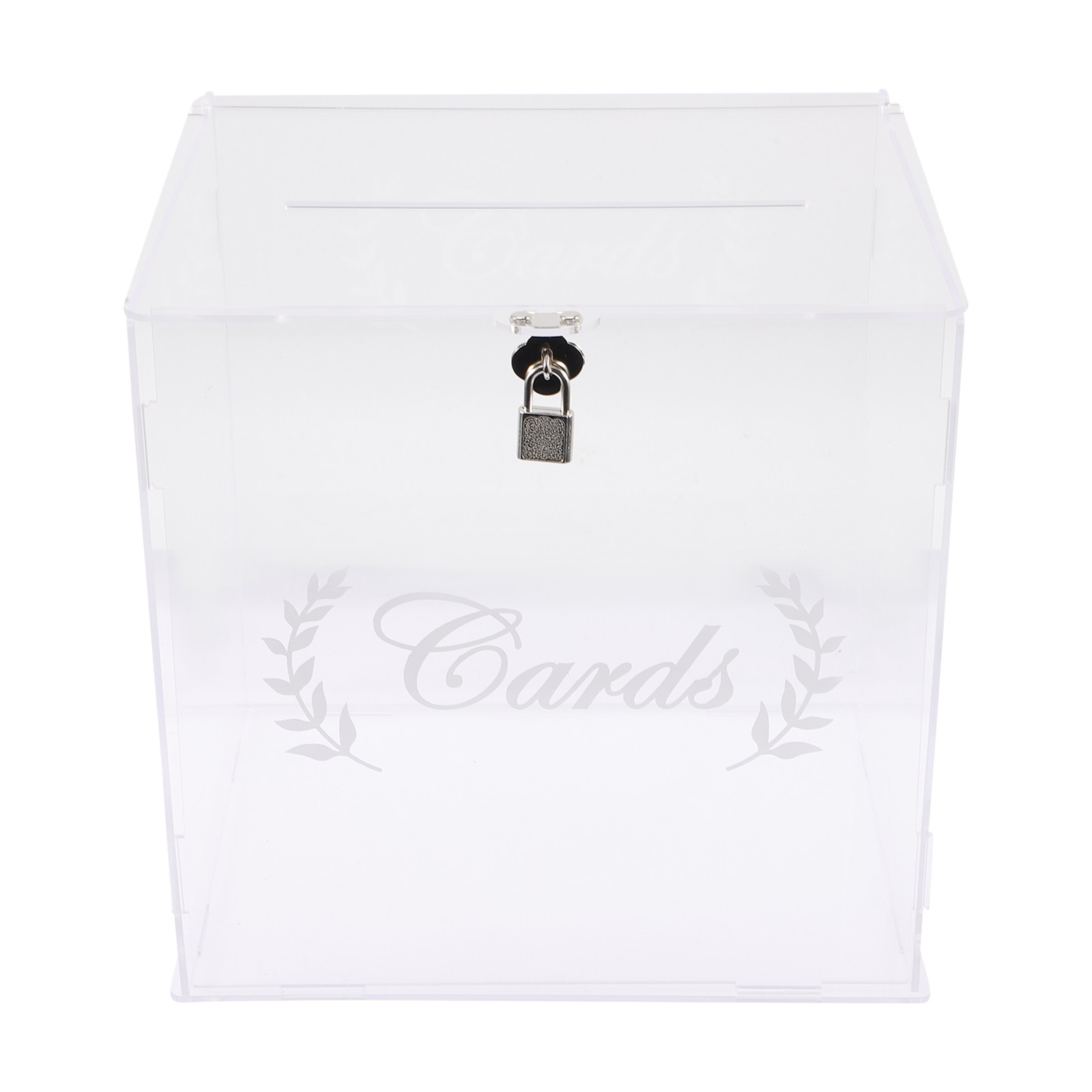 Caja de Acrílico Transparente  - Wedding Card Box reseña y precio